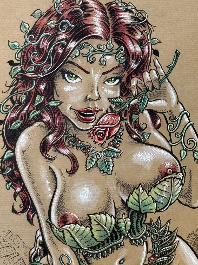 Steff Murschetz (U-Comix) - 1 Original drawing - Sexy Pin Up Girl - Plakatives Großformat #4.3