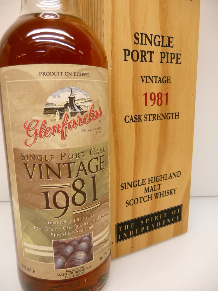 Glenfarclas 1981 18 years old Single Port Cask for Mähler-Besse  - b. 1999  - 70cl #3.2