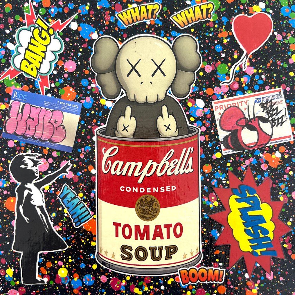Koen Betjes (XXI) - Rebellious Kaws x Balloon Girl x Street #1.0