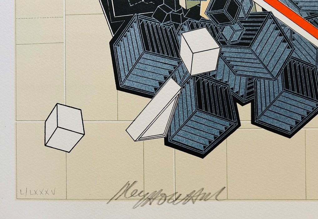 Alain Le Yaouanc (1940) - L'air - Lithographie originale signée #4.3