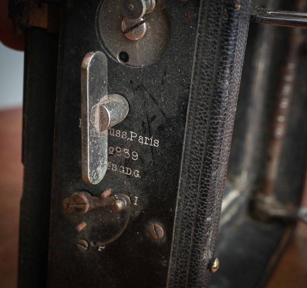 E. Krauss Paris avec Tessar Zeiss 4,5/145 mm pour pièces ou collection | Large format camera #3.2