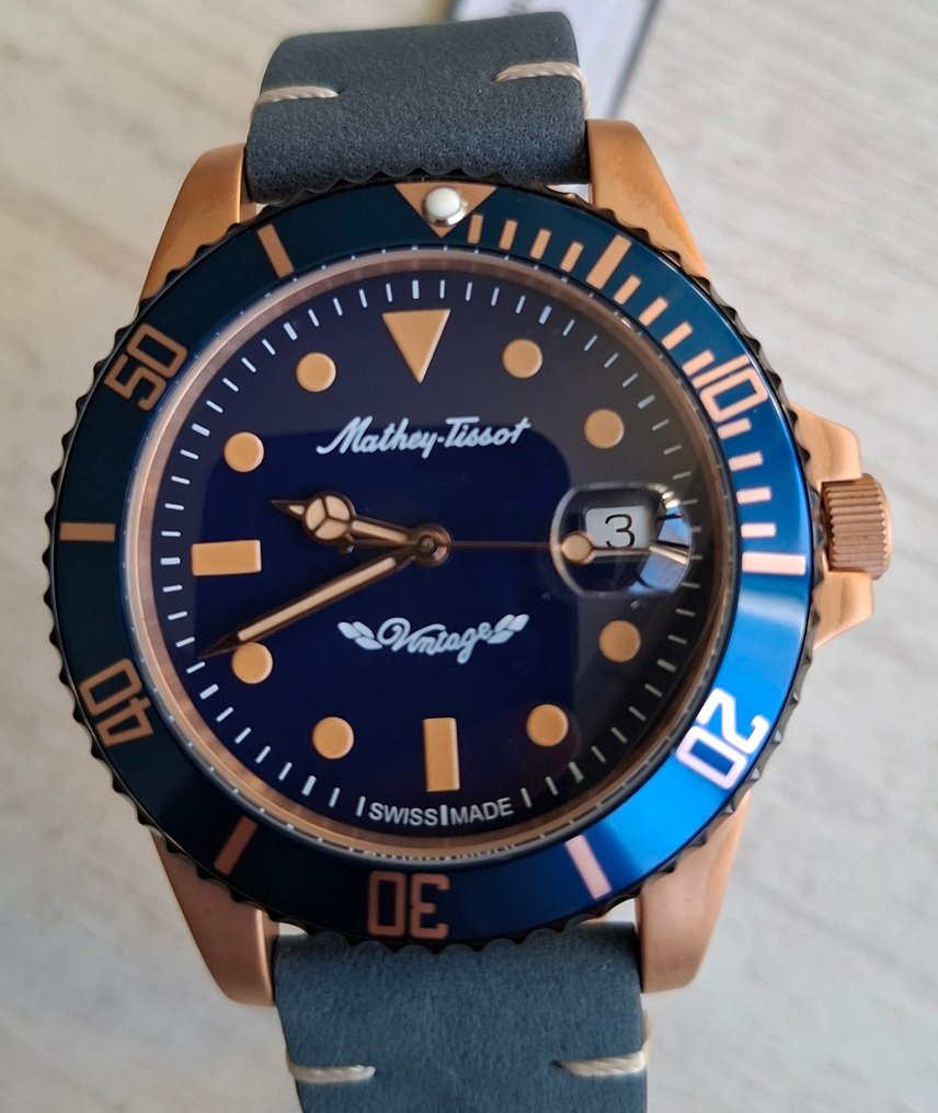 Mathey-Tissot - Mathy Vintage Bronze Automatic - Ohne mindestpreis - Herren - 2025 #2.1