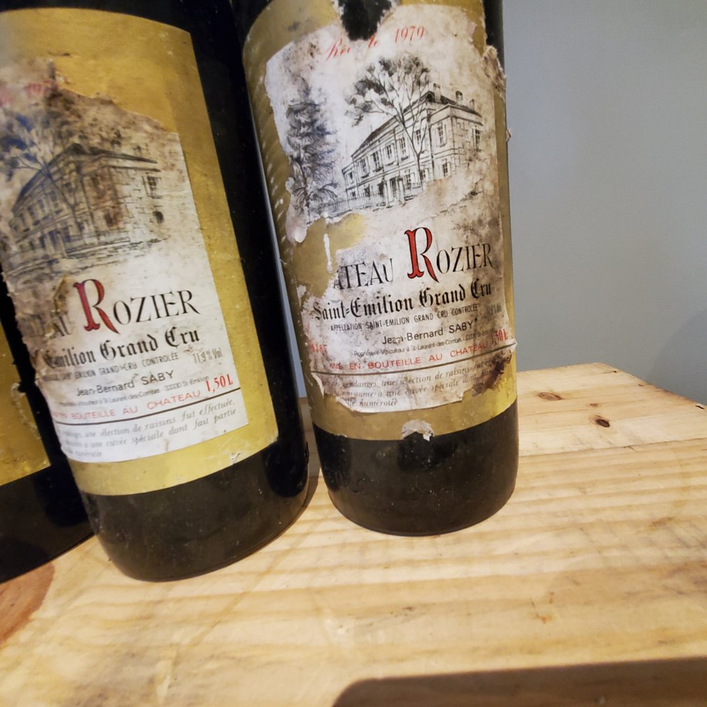 1979 Chateau Rozier - Saint-Émilion Grand Cru - 3 Magnum (1,5 L) #2.1
