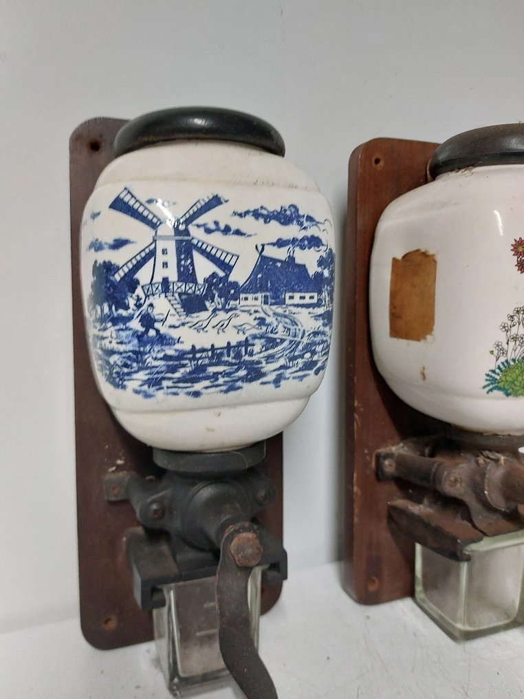 咖啡研磨机 (2) - 木, 金属, 陶瓷 - wandmodel #4.3