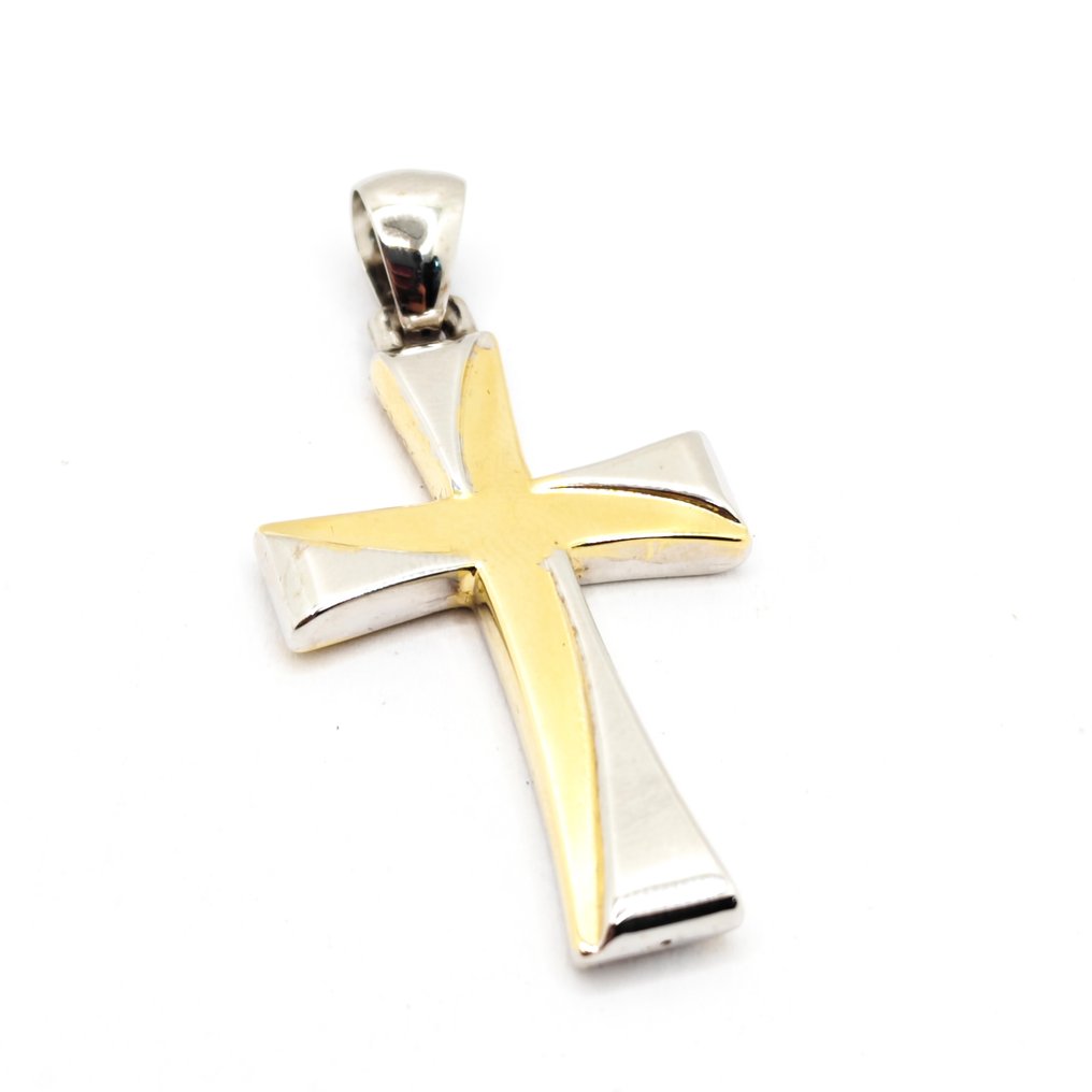 Anhänger - 18 kt Weißgold, Gelbgold #2.1