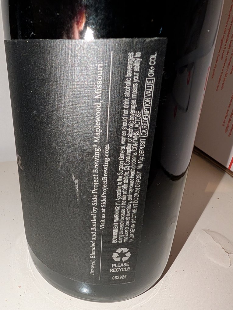 Side Project - BBT + BBT Rye - 2025 - 75 cl + 37,5 cl -  2 bottiglie  #3.2