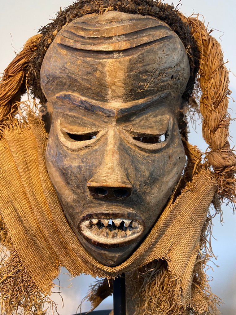 Pende Kwilu-maske - Mbuya Gabundula - Pende - DR Congo #1.0