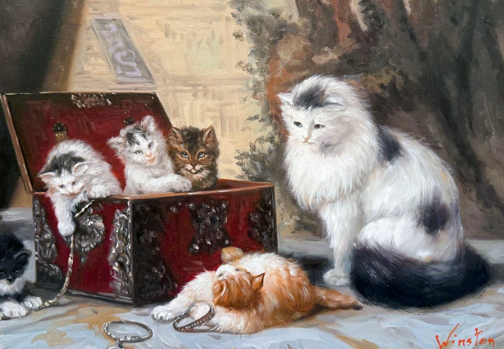 N. Winston (XX-XXI) - Petits Chatons Amateurs de Bijoux Precieux #3.2
