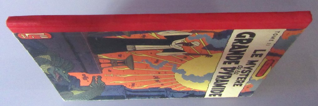 Blake & Mortimer T4 - Le Mystère de la Grande Pyramide 2 - C - 1 Album - Erstausgabe - 1955 #2.1