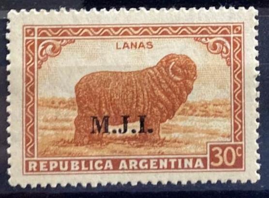 Αργεντινή 1911/1954 - Αργεντινή 1911-1954, MH, Ατελής συλλογή, Υπηρεσίες Διάφορου Υπουργείου. - Catalog codes: Michel AR D-IIIB 427X, Stamp Number AR OD145, Yvert et Tellier AR S292A, Gz #1.0