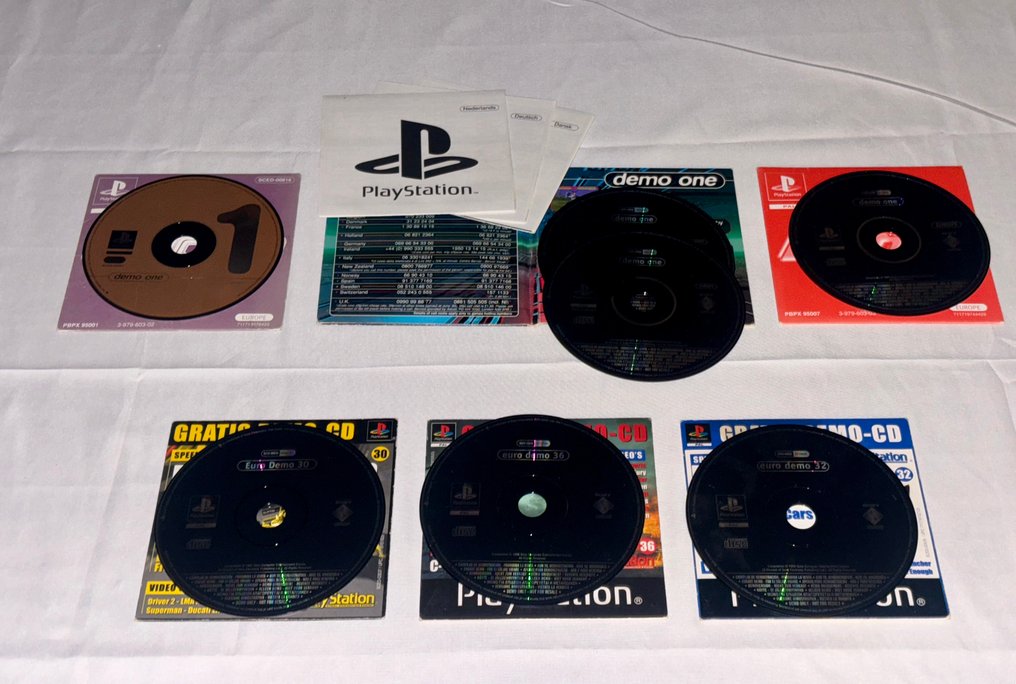 Sony - Playstation 1 (PS1) - 6x Original Demo One Discs (PAL, Europe) - Videojogo - Na caixa original #2.1