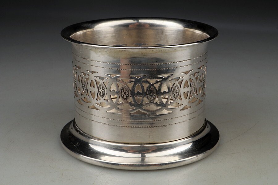 Henniger - Flaschenuntersetzer - Versilbert #2.1