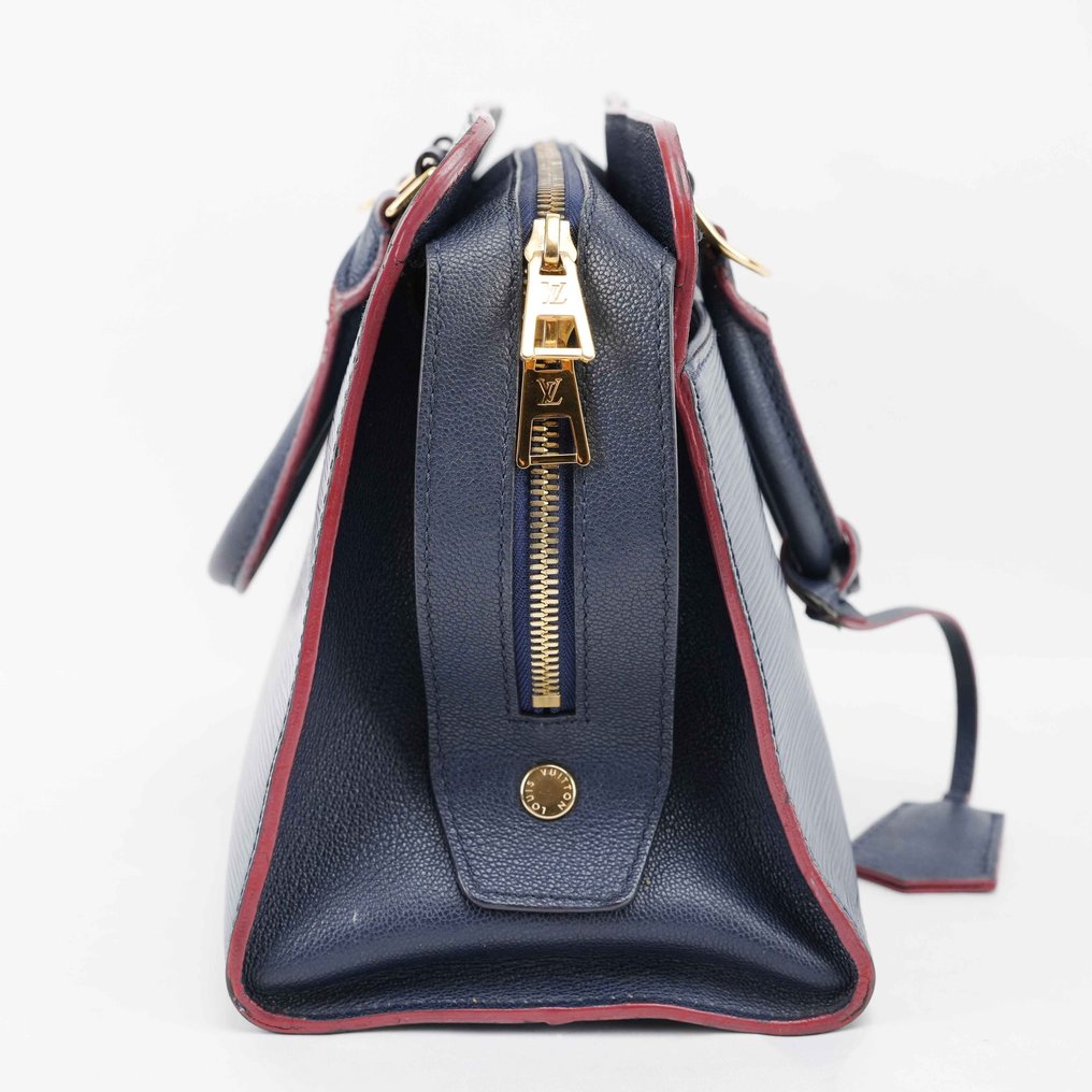 Louis Vuitton - Blue Epi Leather Top Handle Bag with Shoulder Strap – Gold-Tone Hardware - Skuldertaske #3.2
