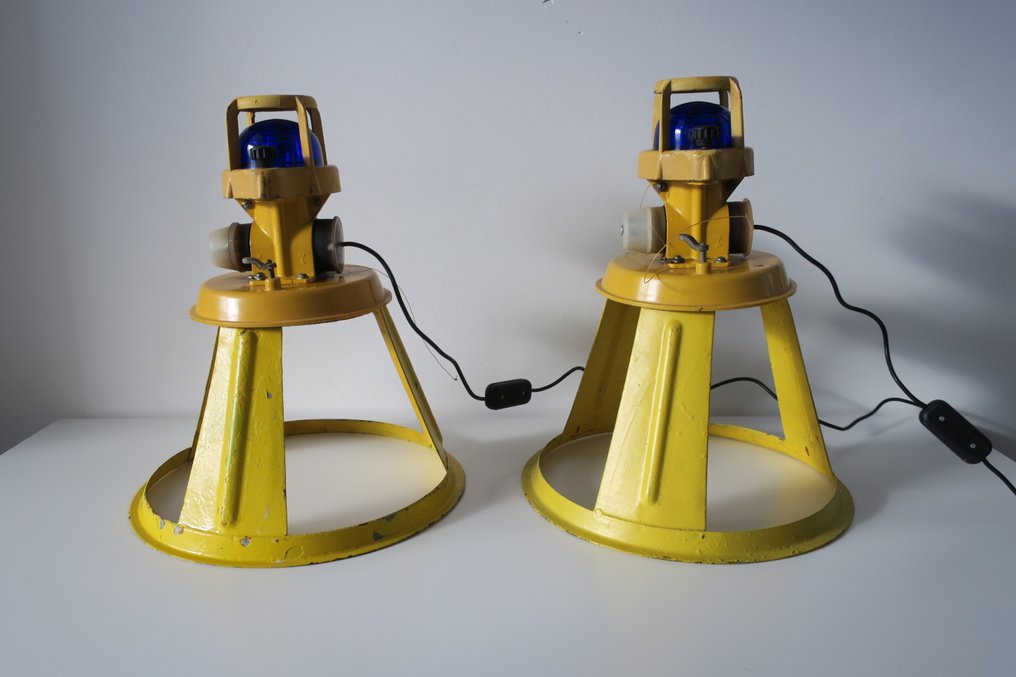 Lampe - Glas, Stål - Lufthavnslys #2.1