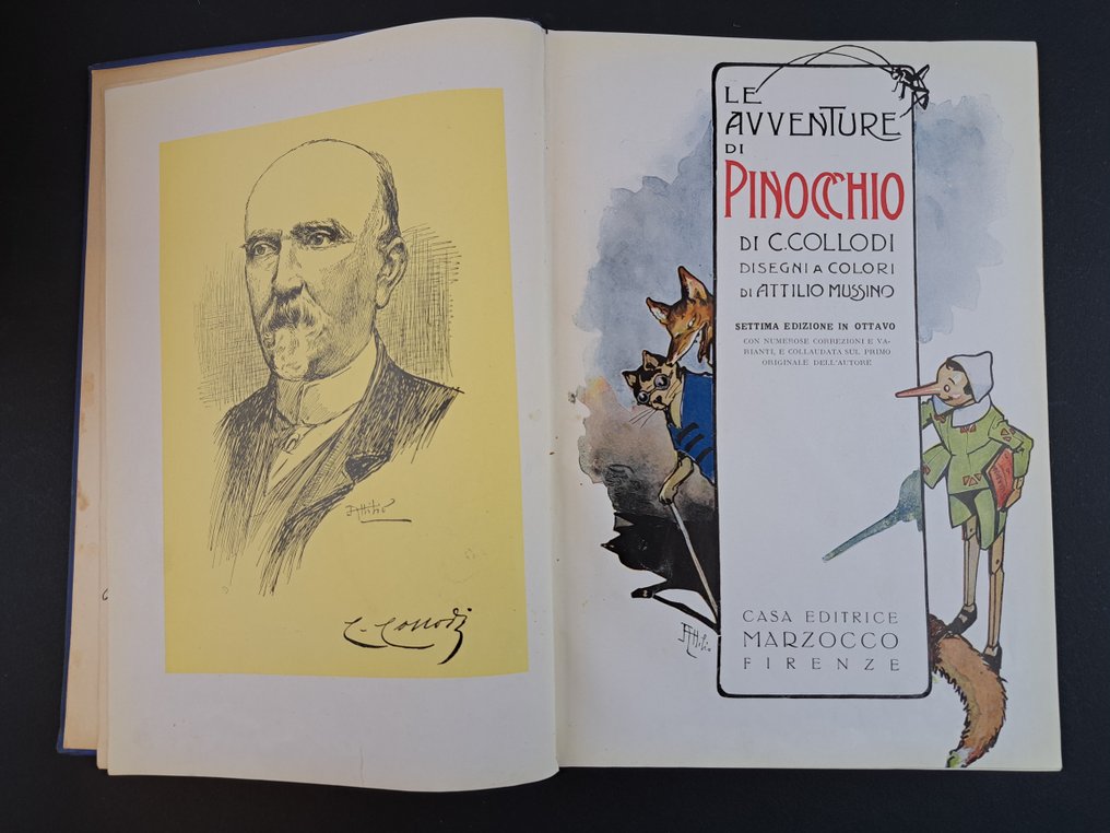 Attilio Mussino; Carlo Collodi - Pinocchio Marzocco - 1940 #2.1