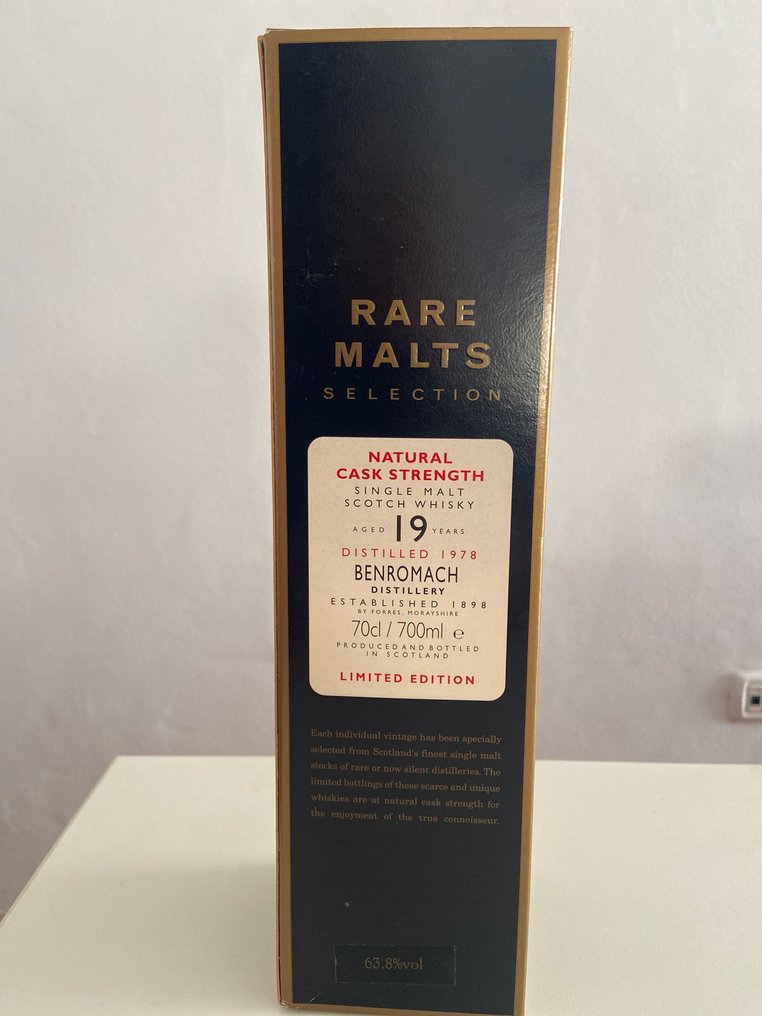 Benromach 1978 19 years old Rare Malts - Natural Cask Strength - 70cl #1.0