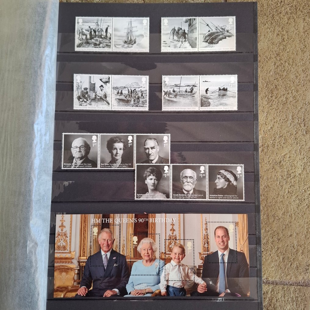 Storbritannien 2016 - UK Collection/yearset MNH-stämplar, Face value 210,00 Pund. #2.1