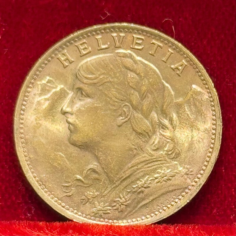 6,45 grams - Oro .900 - 20 Francs Suisse #1.0
