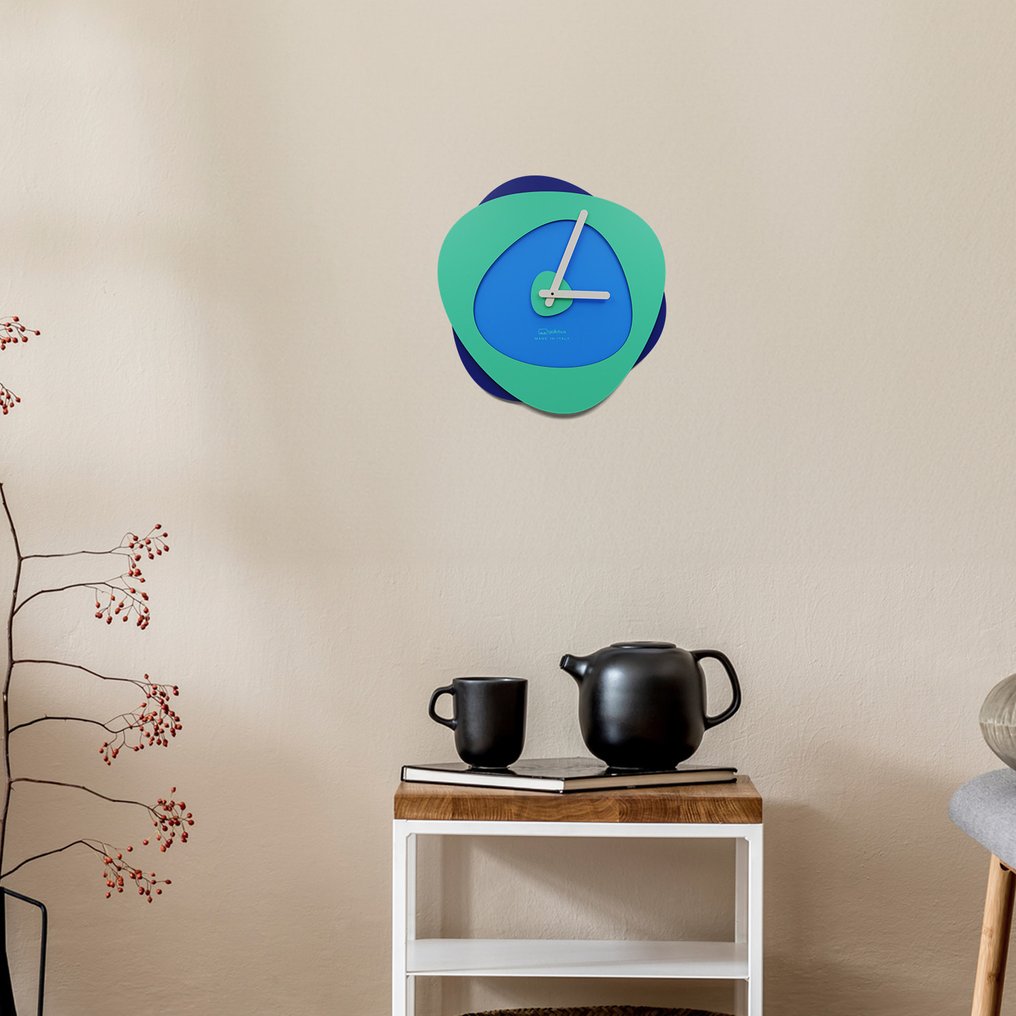 Ρολόι τοίχου - GIallobus -  Σύγχρονη Ξύλο - 2024 - Orologio Bokeh #3.2