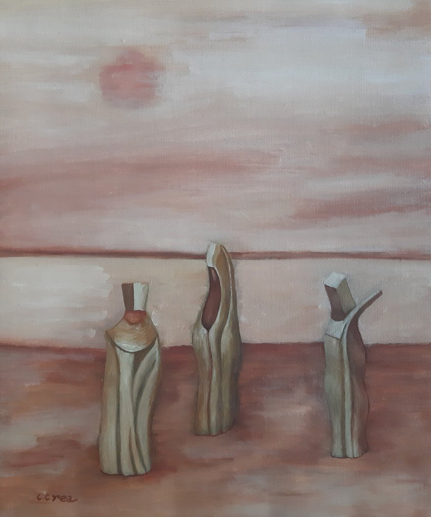 Carmelo Crea (XX) - I tre filosofi #1.0