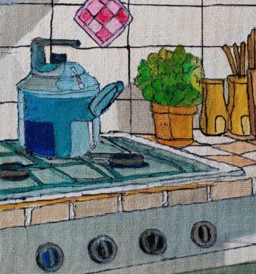 Betty Rullo (1955) - Luce sulla cucina #3.2