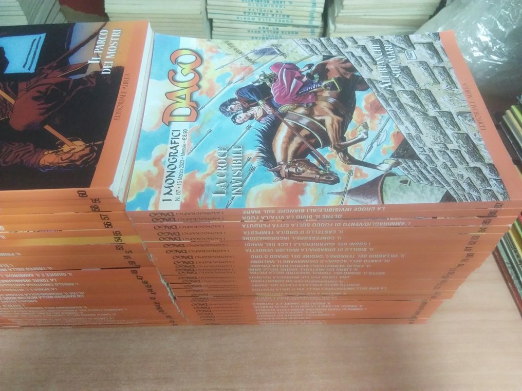 Dago 1/87 sequenza completa - Dago Serie I Monografici 1/87 - 87 Comic - Ensipainos - 2016/2023 #4.3