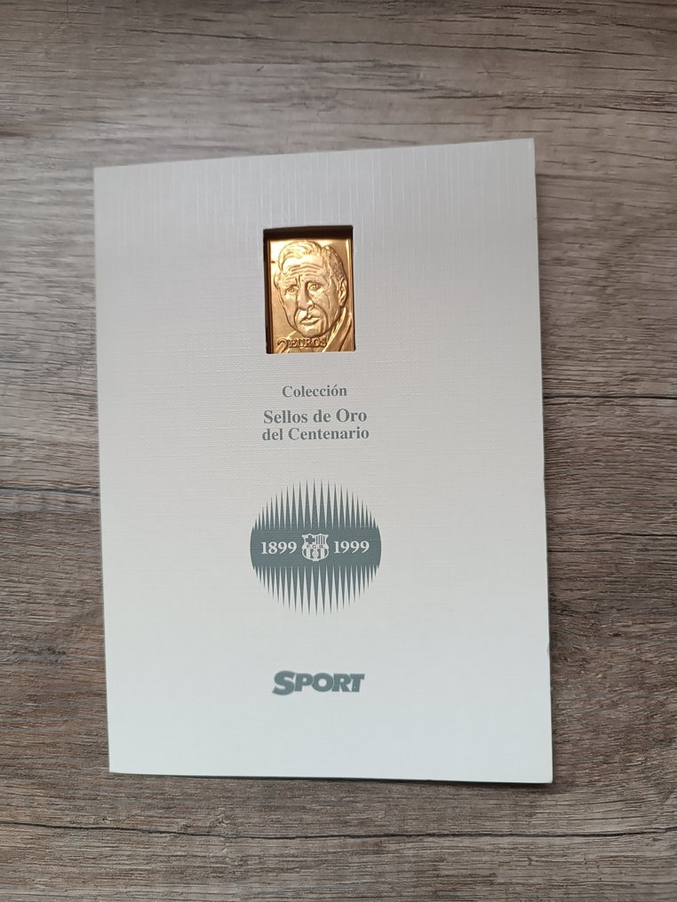 FC Barcelone - Johan Cruijff - Sceau en or 24 carats Johan Cruyff #3.2