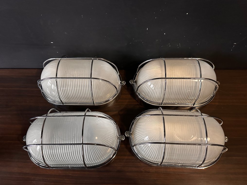 Kinkiet (4) - Szkło, Chrom, Metal #1.0