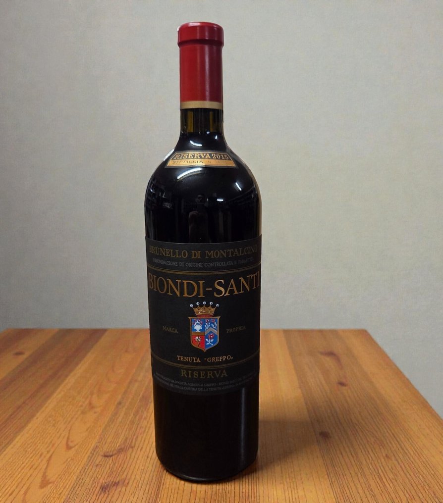 2015 Biondi Santi, Tenuta Greppo - 蒙达奇诺·布鲁奈罗 Riserva - 1 Bottle (0.75L) #1.0