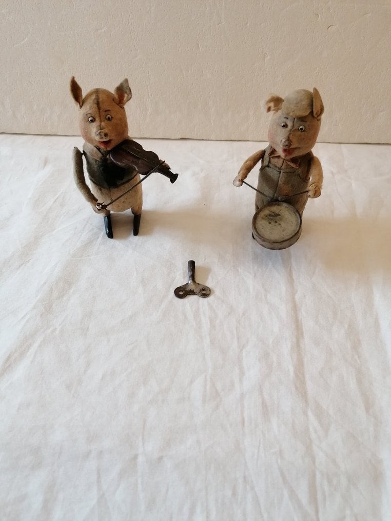 Schuco - Tinnleke - Pigs - 1920-1930 - Tyskland #1.0
