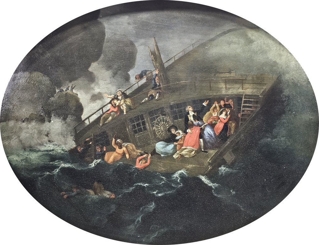 British school (XVIII) - Il naufragio #1.0