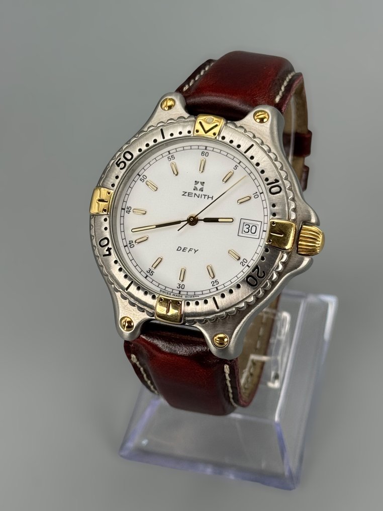 Zenith - Defy Date Quartz - Ref. 19-2000-337 - Nincs minimálár - Férfi - 1990 #1.0