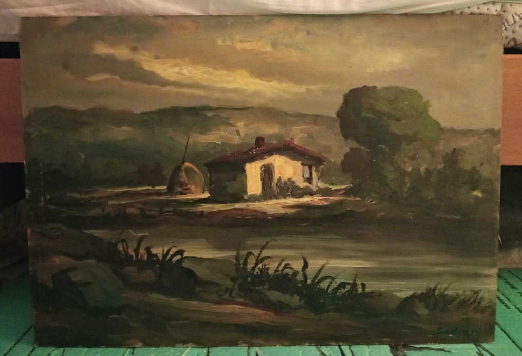 Domenico Selo Seloski (1924-1981) - Paesaggio toscano #2.1