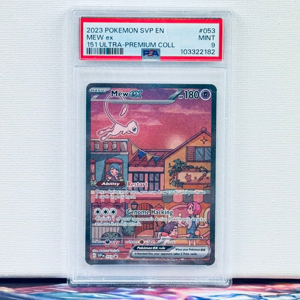 Pokémon Graded card - Mew 053 - Pokémon - PSA 9 #1.0