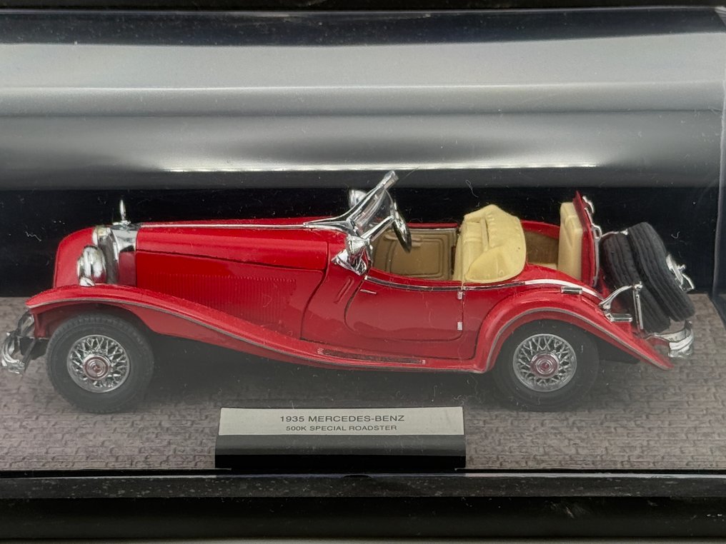 Franklin Mint 1:24 - 模型運動車 - 1935 Mercedes Benz 500 K - 1983年第一款Franklin Mint模型 #3.2