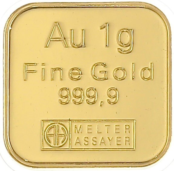1 gram - Gold .999 - Argor-Heraeus, Switzerland - Sealed  (No reserve price) #1.0