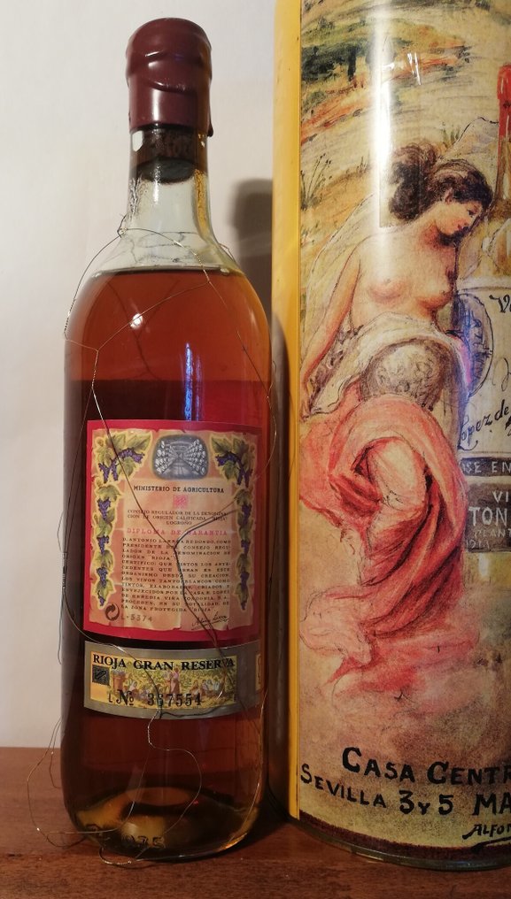 1976 R. Lopez de Heredia, Viña Tondonia Blanco - Rioja Gran Reserva - 1 Bottle (0.75L) #2.1