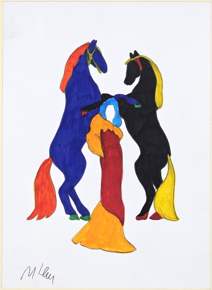 Marco Lodola (1955) - Senza Titolo #4.3