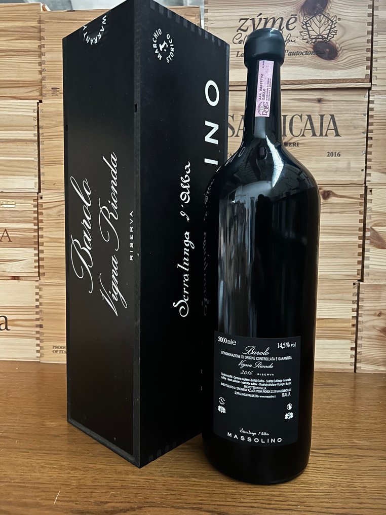 2016 Massolino Vigna Rionda "Black Label" - Barolo Riserva - 1 McKenzie (5,0 L) #1.0
