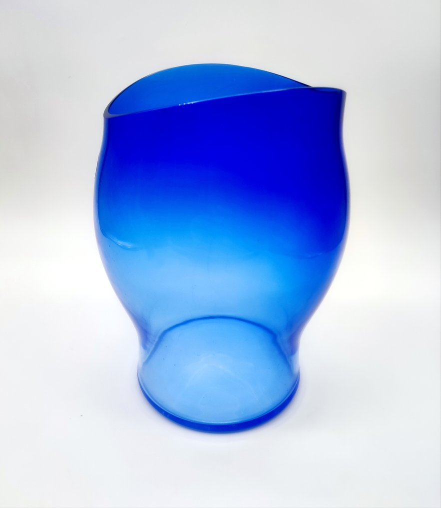 V.Nason&C. - Carlo Nason - Vase -  Eklettika - Verre de Murano - Sfumanto blu #2.1