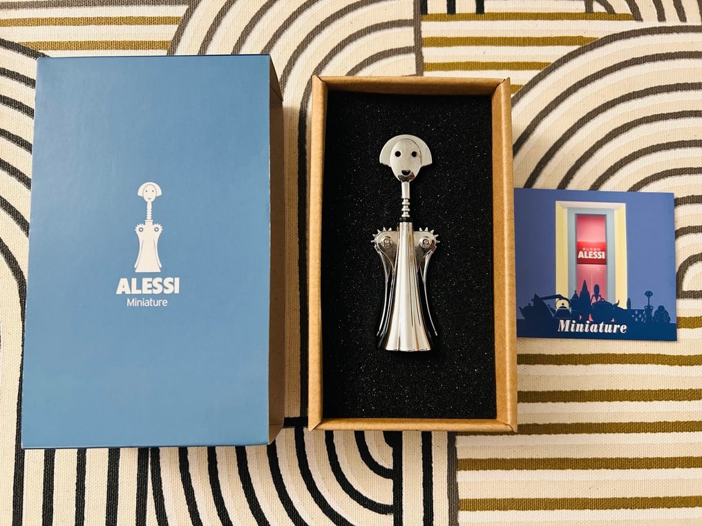 Alessi - Alessandro Mendini - 微型雕像 - Anna G. AM01 M Miniature corkscrew - 鍍鉻, 金屬 #1.0