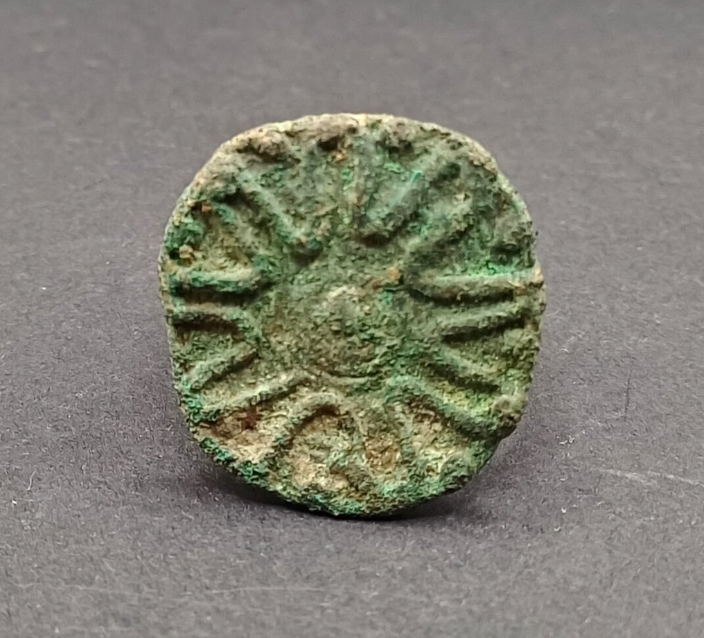 Âge du bronze Bronze Bague décorée - 24 mm  (Sans prix de réserve) #3.2