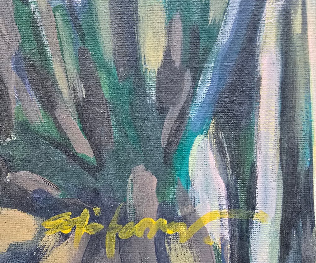 José Luis Solá Ferrer (1945) - Fleurs et calme #3.2