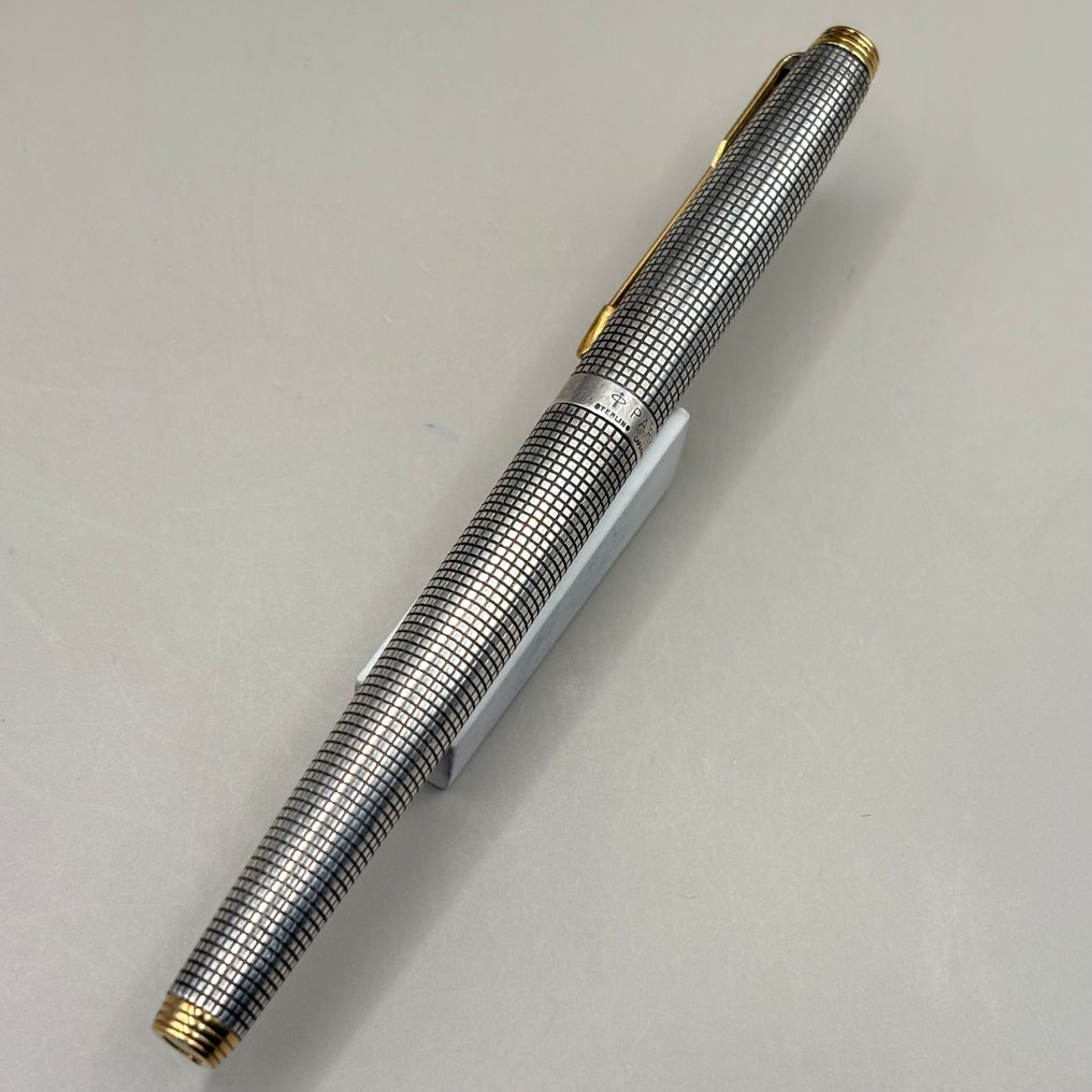 Parker - 75 (Sterling silver) - 14K gold nib (XF) - Στυλογράφος #4.3
