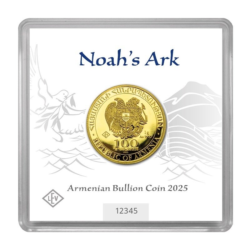 1 gram - Aur .999 - 2025 - Noah's Ark fine gold #1.0