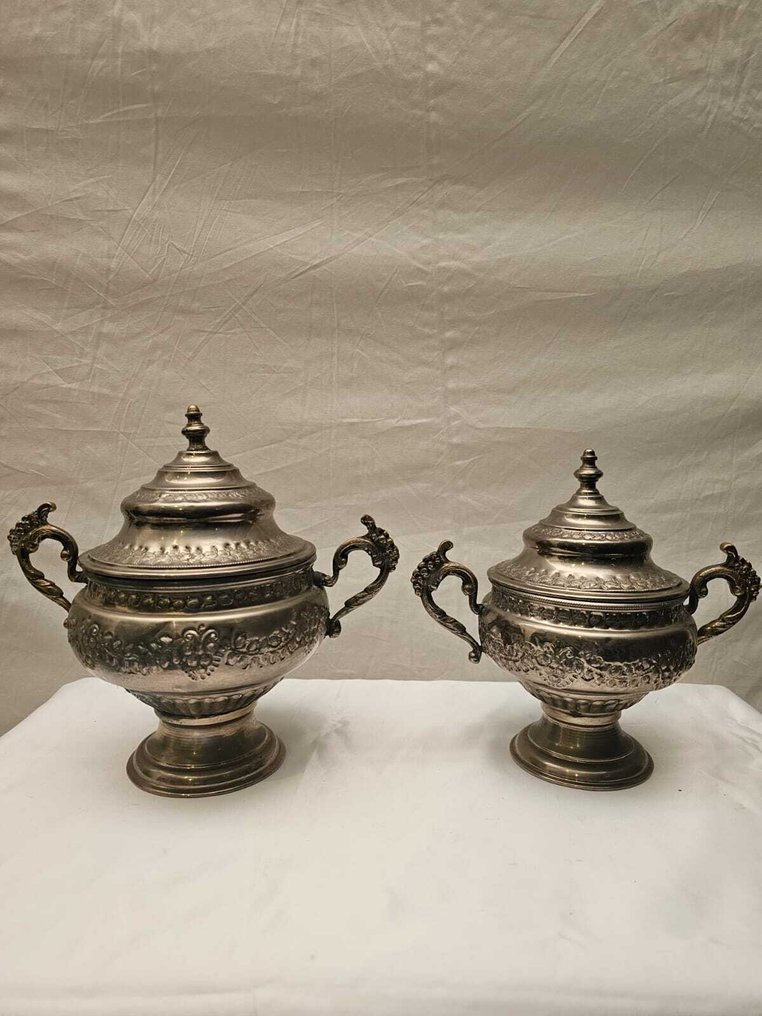 Théière - Qudsi style Bonbonnieres argentées - Plaqué(e) argent #1.0