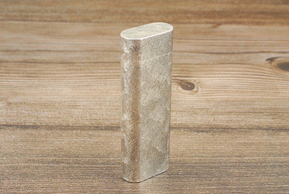 Cartier - Oval Gas Lighter - Pocket lighter - Silver plated #3.2