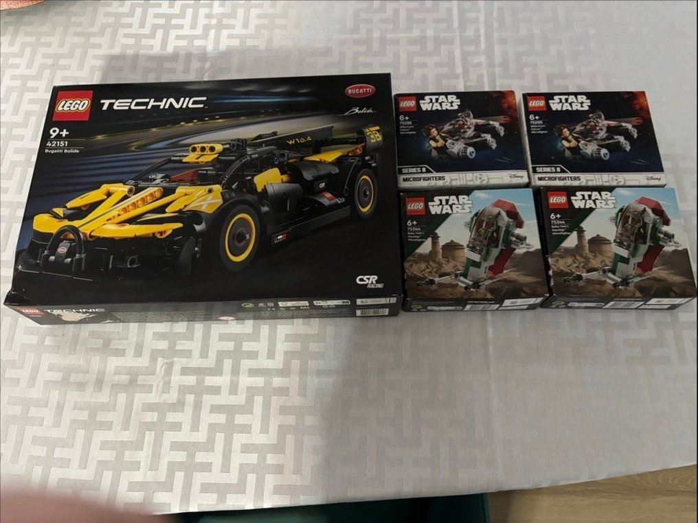 LEGO Set - Technic - Lot of 5 Brand New LEGO Sets – Star Wars Microfighters + Technic #1.0