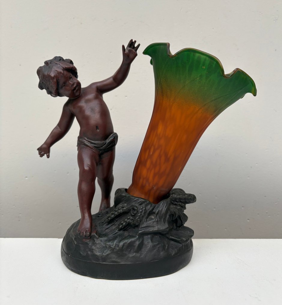 After Moreau - Candeeiro de mesa - Vidro, Compósito #1.0