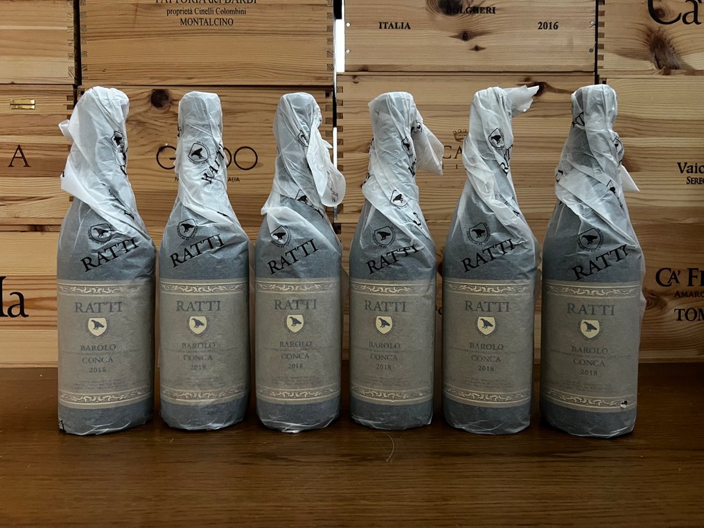 2018 Ratti Conca - Barolo - 6 Flasker (0,75 l) #1.0
